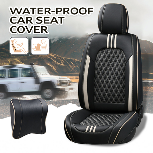 2025 Henrie Leather Car Seat Cover for Cars, SUV