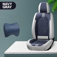2025 Henrie Leather Car Seat Cover for Cars, SUV