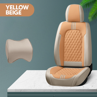 2025 Henrie Leather Car Seat Cover for Cars, SUV