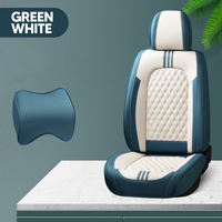 2025 Henrie Leather Car Seat Cover for Cars, SUV