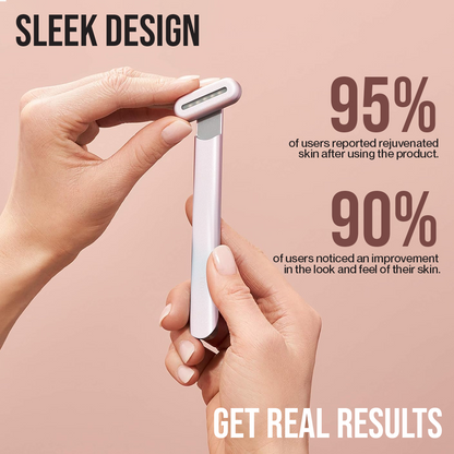 GlowRenew 4-in-1 Skincare Wand – Anti-Aging, Red Light Therapy, Puffiness & Wrinkle Reduction