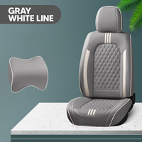 2025 Henrie Leather Car Seat Cover for Cars, SUV