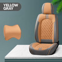 2025 Henrie Leather Car Seat Cover for Cars, SUV