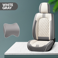 2025 Henrie Leather Car Seat Cover for Cars, SUV