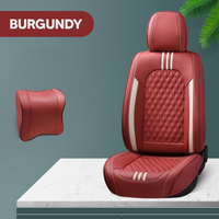 2025 Henrie Leather Car Seat Cover for Cars, SUV