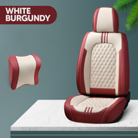 2025 Henrie Leather Car Seat Cover for Cars, SUV