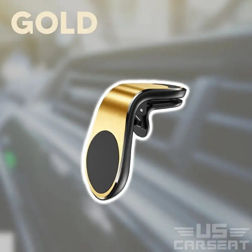 Magnetic Phone Mount Holder Gold