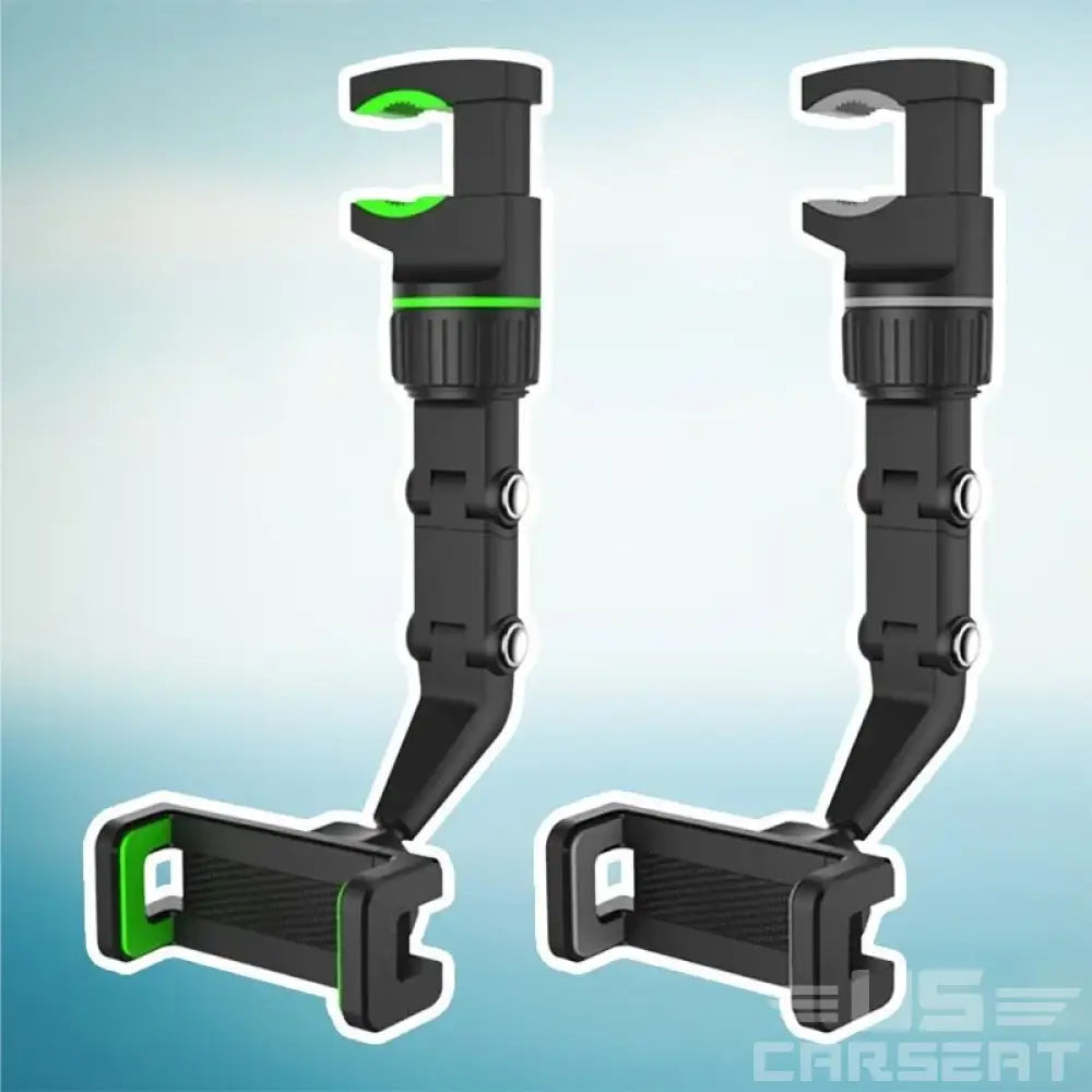 Rearview Phone Holder Set 2 (Green & Gray)